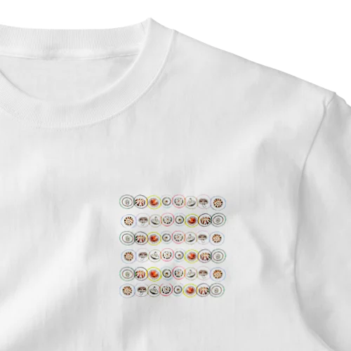 Dancing SHIITAKE mushroom ワンポイントTシャツ