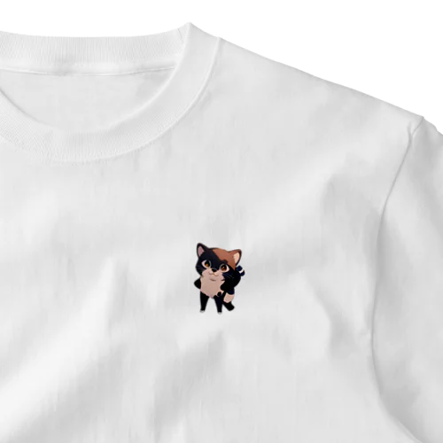 くろねこくん ワンポイントTシャツ