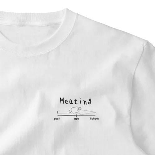 Meating ワンポイントTシャツ