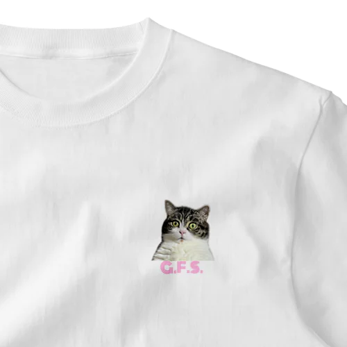 ふぅちゃん(真顔GFS) ワンポイントTシャツ