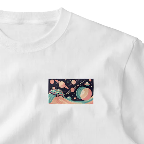 ビートルくんの宇宙探検紀 ー Beetle's Space Adventures ー ワンポイントTシャツ