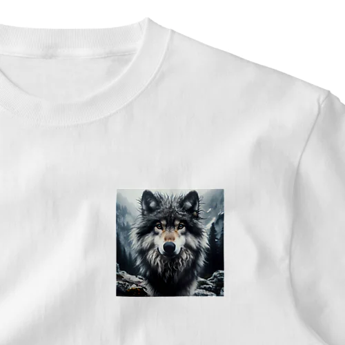 オオカミ　森の番人 One Point T-Shirt