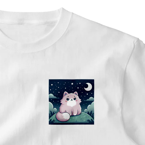 猫 ワンポイントTシャツ