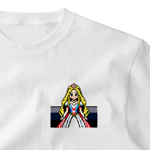 ピクセルアート　王女様3 One Point T-Shirt