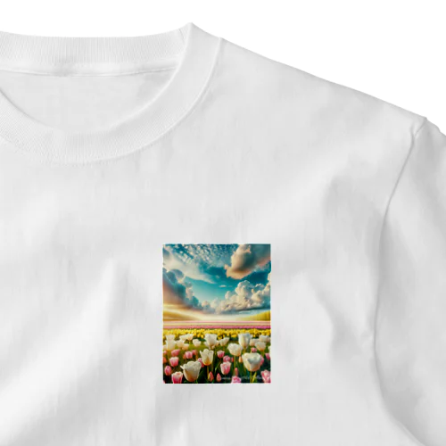 Nature Canvas アート・コレクション～チューリップの夢～ ワンポイントTシャツ