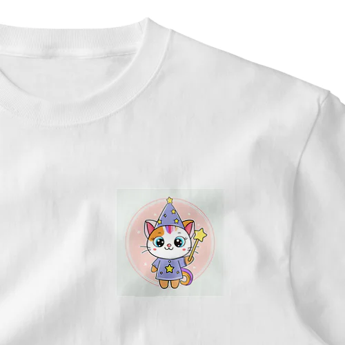 Magical Cat🪄︎︎✨ One Point T-Shirt