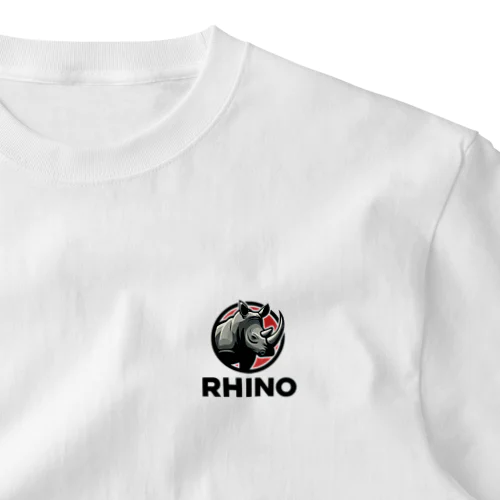 RHINO POWER ワンポイントTシャツ