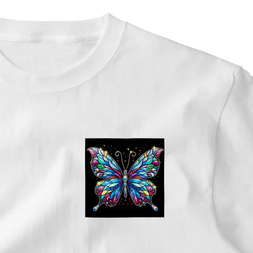 Butterfly miu One Point T-Shirt