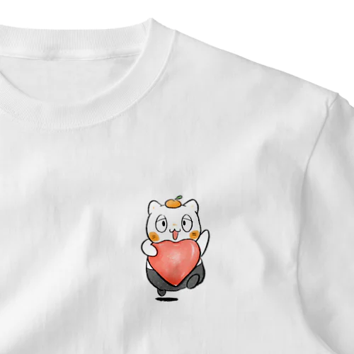ライフ補給猫さんカラー ワンポイントTシャツ