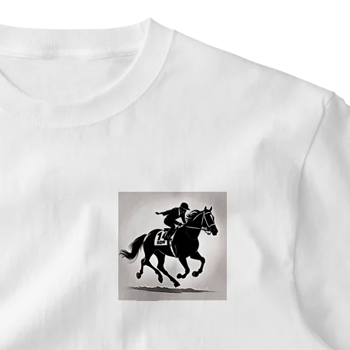 馬 ワンポイントTシャツ