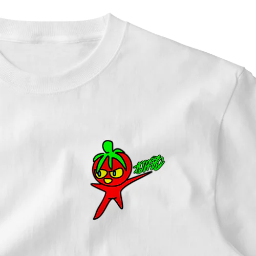 tomato One Point T-Shirt