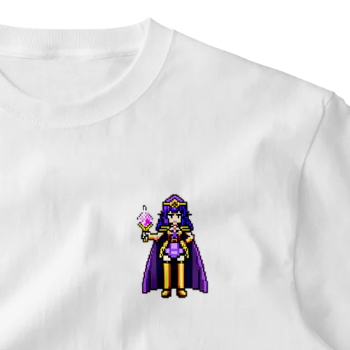 ピクセルアート　魔法使い3 One Point T-Shirt