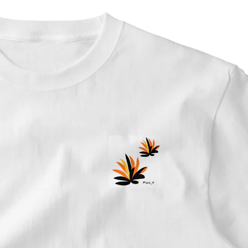 カラフルAgave One Point T-Shirt