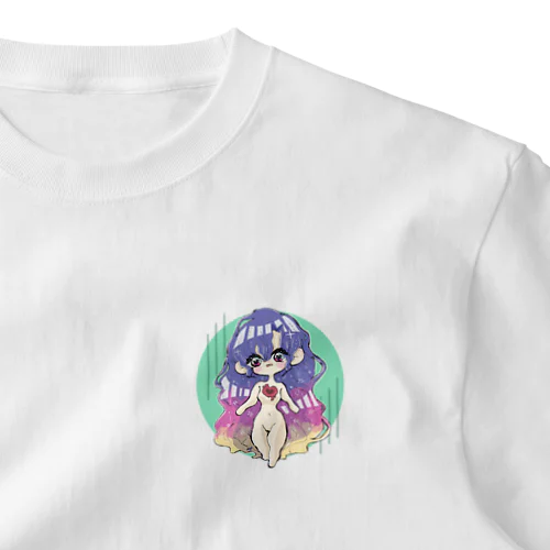 heart ワンポイントTシャツ