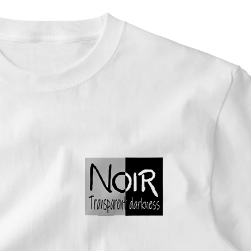 NOIR　LOGO　GBW ワンポイントTシャツ