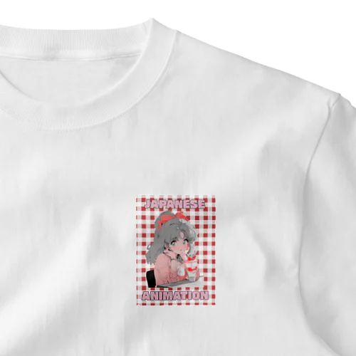 レトロアニメ2 ワンポイントTシャツ