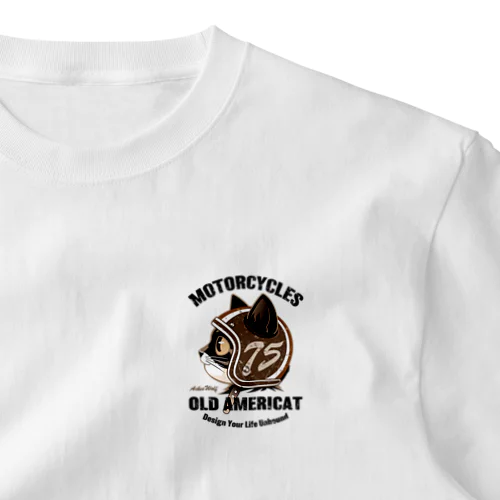 OLD AMERICAT ワンポイントTシャツ