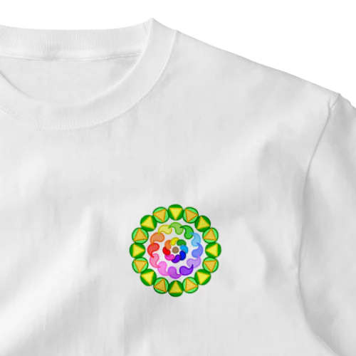 MANDALA •8• (C) ワンポイントTシャツ