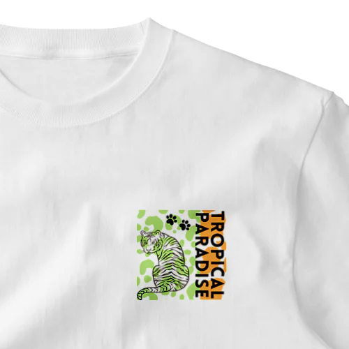 Tropical Paradise ワンポイントTシャツ