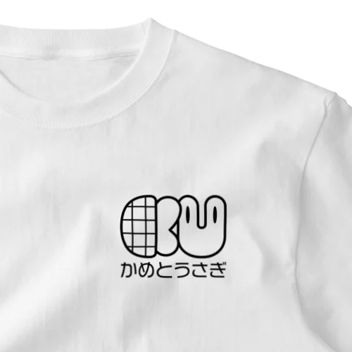 KtoU かめとうさぎ ワンポイントTシャツ