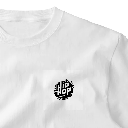 hiphop ワンポイントTシャツ