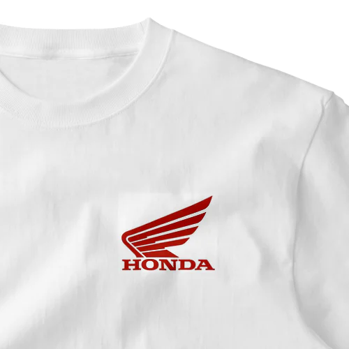 HONDAウィングマークです。 One Point T-Shirt