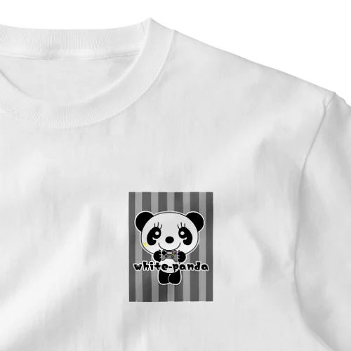 ゲーム大好きパンダくん♪ ワンポイントTシャツ