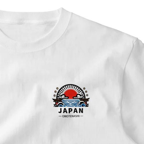 おもてなし日本 ワンポイントTシャツ