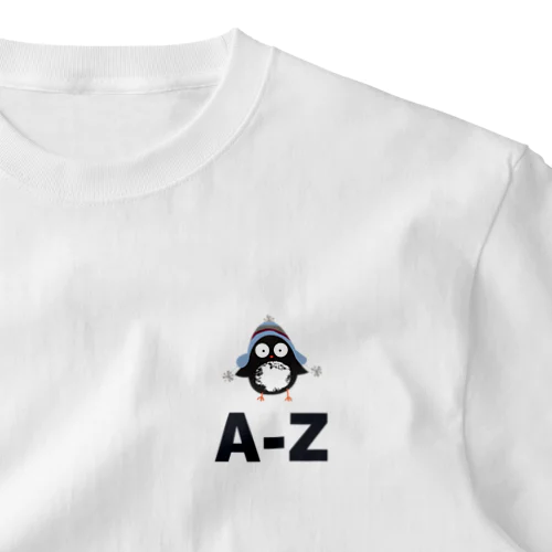 Ａ-Ｚペンギン ワンポイントTシャツ