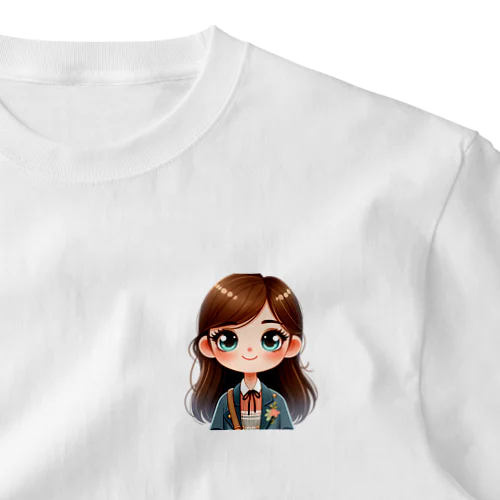 女子高生　ハルちゃん ワンポイントTシャツ