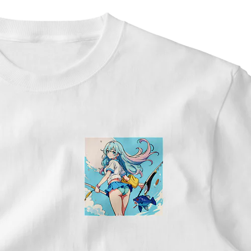 魔法アングラー少女 ワンポイントTシャツ