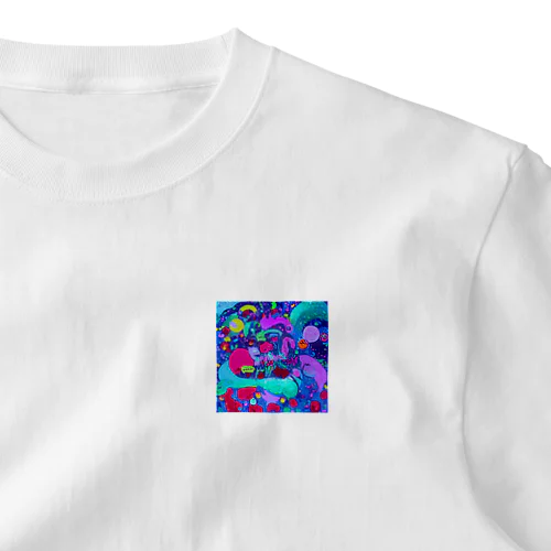 AIが考えた「痩せる絵」 One Point T-Shirt