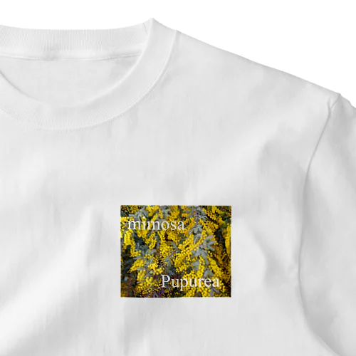 Mimosa　Pupurea One Point T-Shirt