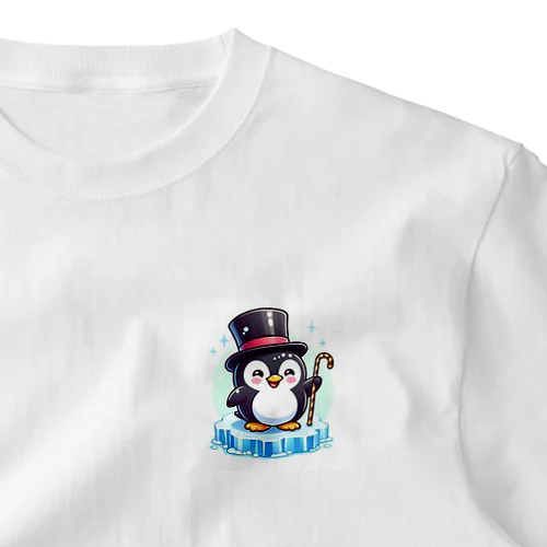 男爵ペンギン One Point T-Shirt