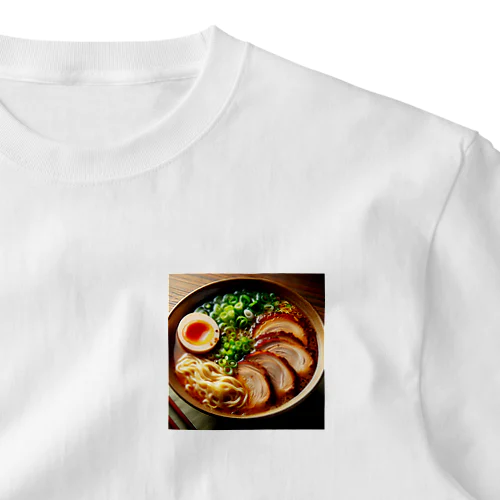 集え。ラーメン好きによるラーメングッズ One Point T-Shirt