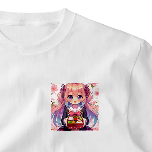 美少女 ワンポイントTシャツ