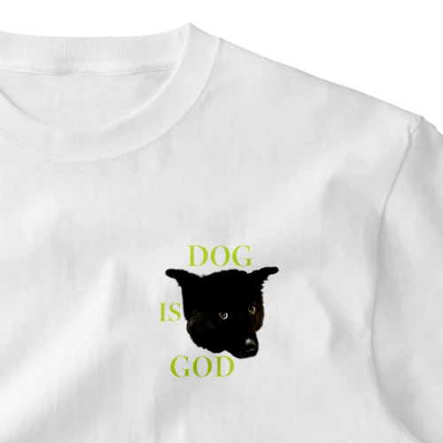 DOG is GOD allan One Point T-Shirt