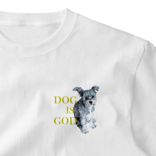 DOG is GOD uta One Point T-Shirt