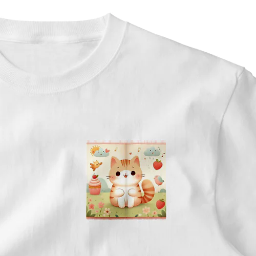 「可愛い猫」グッズ One Point T-Shirt