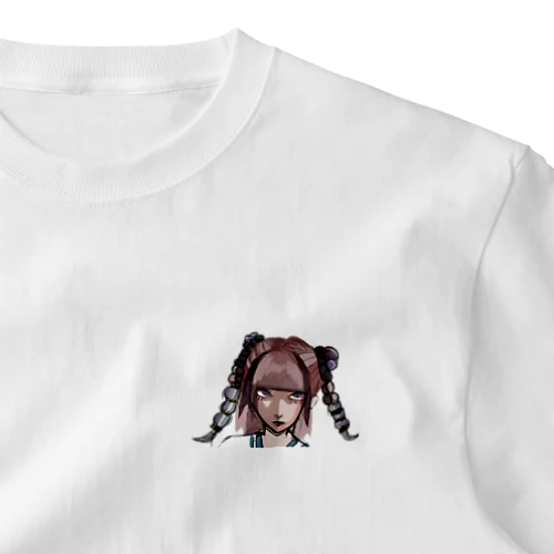 今宵の最新の流行ちゃん One Point T-Shirt