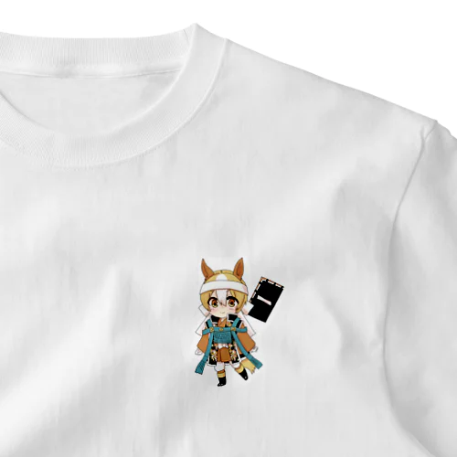 擬人化ミニエクちゃん ワンポイントTシャツ