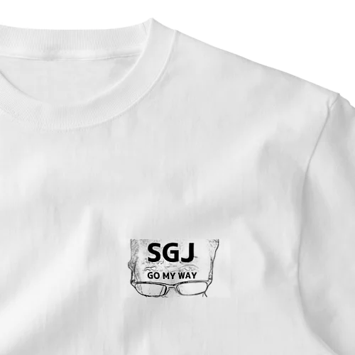 SGJ super ganko jiji スーパーガンコジジイ One Point T-Shirt