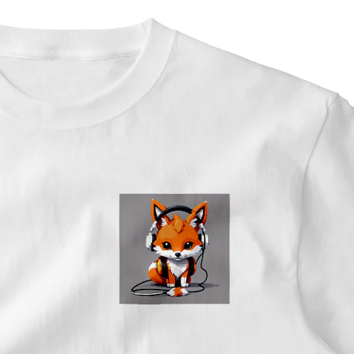 music fox ワンポイントTシャツ