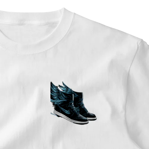 flyingshoes One Point T-Shirt