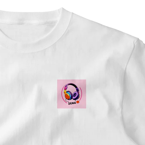 えとむす ゼナのヘッドホンのかわいいロゴのアイテム♪ One Point T-Shirt