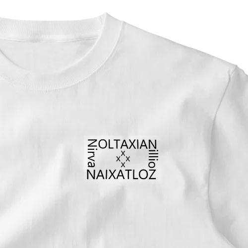 xxZOLTAXIANAIXATLOZxx（白） ワンポイントTシャツ