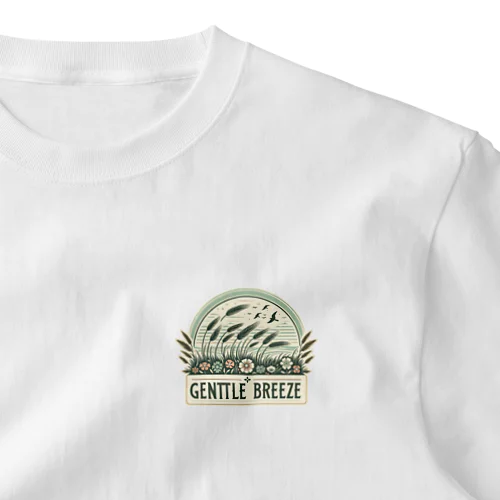 Gentle Breeze - そよ風 ワンポイントTシャツ