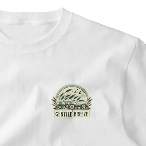 Gentle Breeze - そよ風 One Point T-Shirt