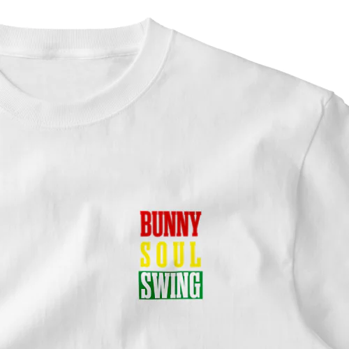 BUNNY SOLE SWING(ラスタカラー) One Point T-Shirt