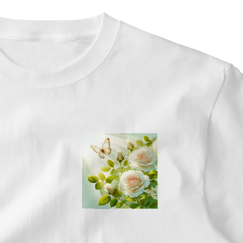 「白薔薇」グッズ ワンポイントTシャツ